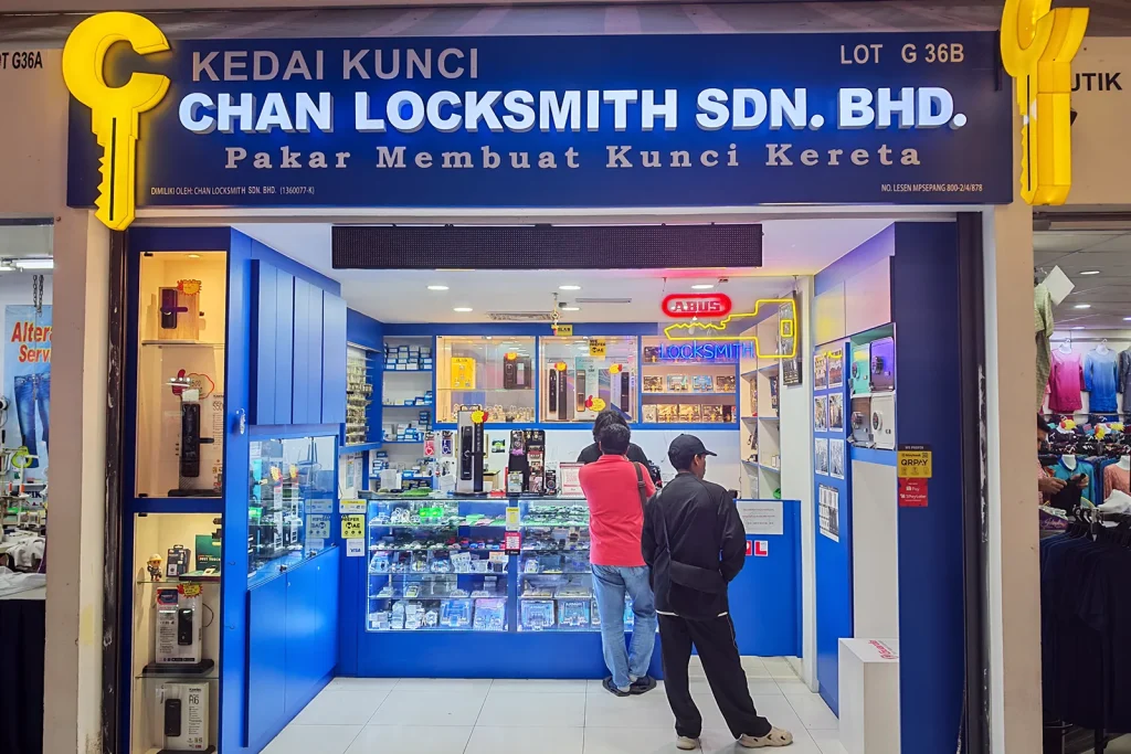 Chan Locksmith Sdn Bhd Locksmith KIP Kota Warisan