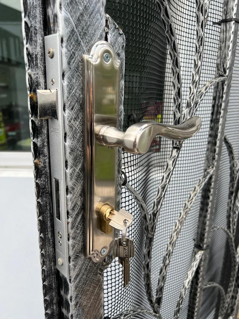 Silver Key Locksmith — TESA mortise lockset installation