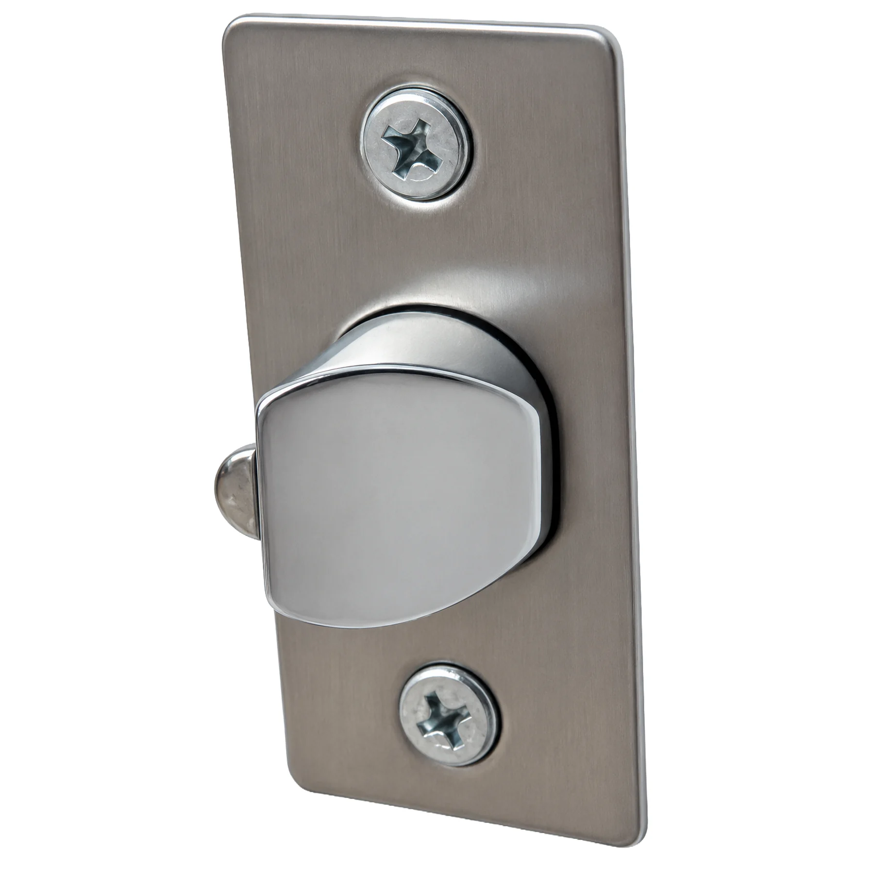 Tubular latch and stainless steel faceplate supplied with the Smartverse SVDLLE001BK